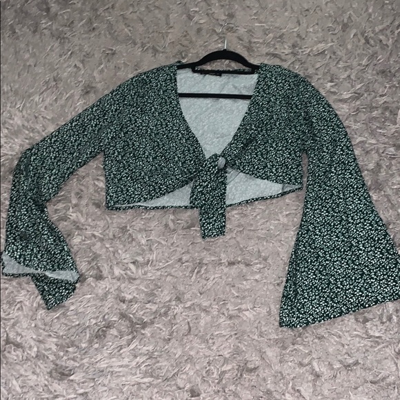 SHEIN Tops - SHEIN tie front top